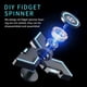 thumbnail image 2 of Fidget Spinner, Fidget Spinners Geniales, Fidget Spinners para Niños, Juguete de Alivio del Estrés y la Ansiedad por TDAH, Fidget Spinner con Luz, Dedo de Metal Giratorio, 2 of 5