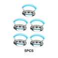 thumbnail image 3 of Justharion 5pcs/set Thickened Pot Lid Handle For Kitchen Stainless Steel Base Is Equipped type+2, 3 of 6