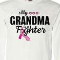 thumbnail image 4 of Inktastic Breast Cancer Awareness My Grandma is a Fighter Long Sleeve T-Shirt, 4 of 5
