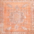 thumbnail image 1 of Ahgly Company Indoor Square Contemporary Mango Orange Abstract Area Rugs, 3' Square, 1 of 6
