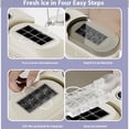 thumbnail image 2 of ortable Small Clear Ice Cubes Maker Ice Maker Charger Ice Maker Portable Small For Home Camping Car Travel For Office RV US Plug, 2 of 9