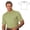 Spring Green, variant on Monterey Club Men's Performance Jersey Solid Golf Polo Shirt #1046