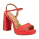 thumbnail image 2 of Zapatilla Mujer VIZZANO 6551100 Tacon Bloque rojo 22.5, 2 of 5