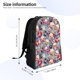 thumbnail image 4 of Disketp music Skull record Retro Mochila Unisex de Apertura Lateral Completa, Mochila para Laptop para Escuela, Trabajo y Viajes, 4 of 8