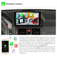 thumbnail image 5 of 9" CarPlay Android 12 Car Stereo Radio for Mercedes-Benz GLK X204 2008-2015 GPS WIFI BT 2+32GB, 5 of 11