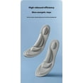 thumbnail image 2 of 4D sports correction insole, flat arch support, breathable, high elasticity, shock-absorbing sports shoe function insole (size can be customized)(Men's black can be trimmed）, 2 of 5