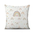 thumbnail image 2 of Rainbow Pillow Covers Square Pillow Covers,Soft Pillow Cas Covers,linen Pillowcases Double-sided Printing for Sofa Couch Outdoor Decor,Decorative Set Of 2,18x18 Inches, 2 of 7