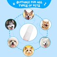 thumbnail image 4 of Juego de 12 cepillos de dientes para perros, cepillo de dientes de nailon de 360° para mascotas para la limpieza dental, cuidado dental, cepillo de dedo para cachorros, gatos y animales pequeños., 4 of 5