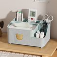 thumbnail image 1 of Tissue Storage Box Bedroom Living Room Tissue Napkin Organizer Bathroom Cosmetic Storage Box Desk Office Stationery Organizer zhangmengya LED, 1 of 2