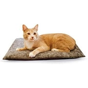 Amazin' Kitty Pad Gray Traps Cat Hair and Dander! Heated And Unheated