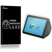 Fit For Amazon Echo Show 8 [BISEN] Tempered Glass Screen Protector, Anti-Scratch, Anti-Shock, Shatterproof, Bubble Free
