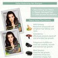 thumbnail image 3 of 10 PCS Semi-Permanent Hair Color Shampoo - 3 in 1 Instant Hair Dye for Men & Women, Herbal Ingredients for 100% Grey Coverage (Dark Coffee), 3 of 7