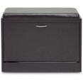 thumbnail image 2 of Baxton Studio WI5375 Espresso Shoe-Rack Bench - 18 x 24.25 x 12 in., 2 of 6