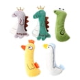 thumbnail image 3 of Jouet en Peluche à l'Herbe à Chat Interactif Adapté aux Chats d'Intérieur Jouet de Dentition Mignon en Forme de Chaton Jouet de Lancer Adapté aux Chatons Lit de Chat Compagnon, 3 of 8