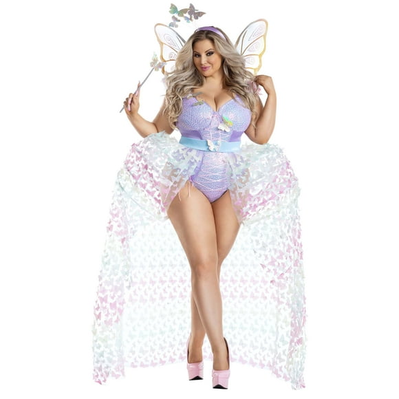 Déguisement Fairy Papillon de Luxe pour Femme Grande Taille