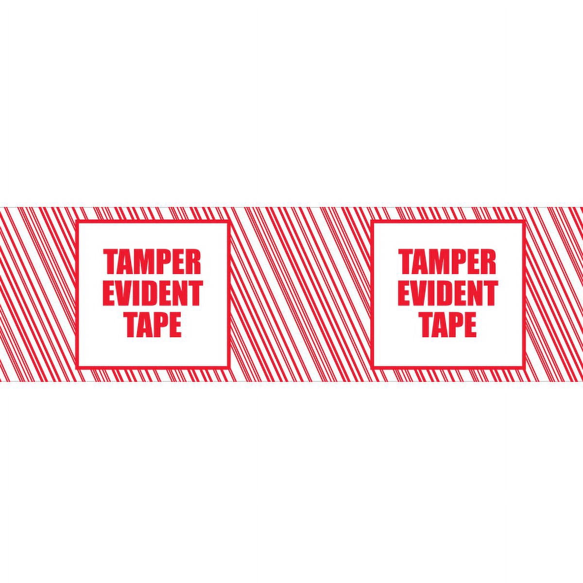 3" x 110 Yds. "Tamper Evident" Print (6 Pack) Tape Logic Security Tape