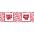 thumbnail image 3 of Tape Logic® Security Tape, Tamper Evident, 2" x 110 Yd., Red/White, Case Of 36, 3 of 5