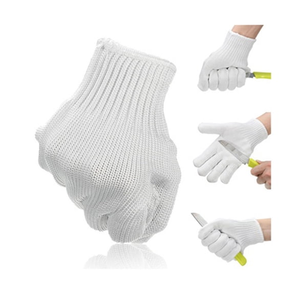 WRITWAA 1 Pair Cut Proof Gloves for Kitchen Cutting Protection for Men and Women 24.7 x 16 x 0.2 Cm