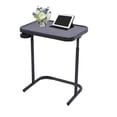 thumbnail image 1 of Table Pliante pour Ordinateur Portable, Table de Surlit en Alliage de Fer pour Chambre, 1 of 7