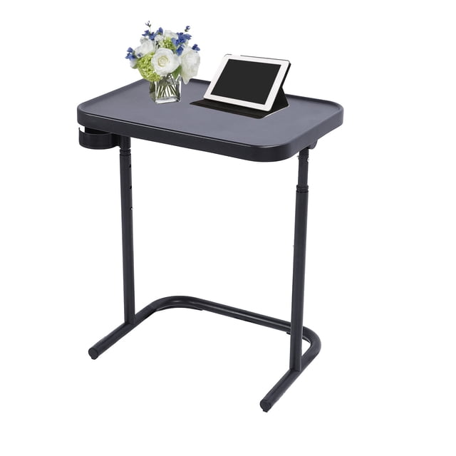 Table Pliante pour Ordinateur Portable, Table de Surlit en Alliage de Fer pour Chambre