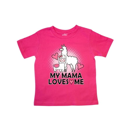

Inktastic My Mama Loves Me Llama Gift Toddler Toddler Girl T-Shirt