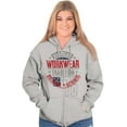 thumbnail image 5 of Patriotic American Workwear Tradition Hoodie Sweatshirt Women Men Brisco Brands S, 5 of 6