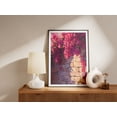 thumbnail image 2 of Pink Bougainvillea Stone Wall Art Print Botanical Illustration Summer Flowers Mediterranean Vibes Floral Decor Pink Flower Poster Home - Poster Unframed, 2 of 3