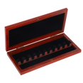 thumbnail image 2 of Oboe Reed Case Redwood Storage Box Large Capacity Woodwind Reed Holder Musical Instrument Accessory CA09, 2 of 12