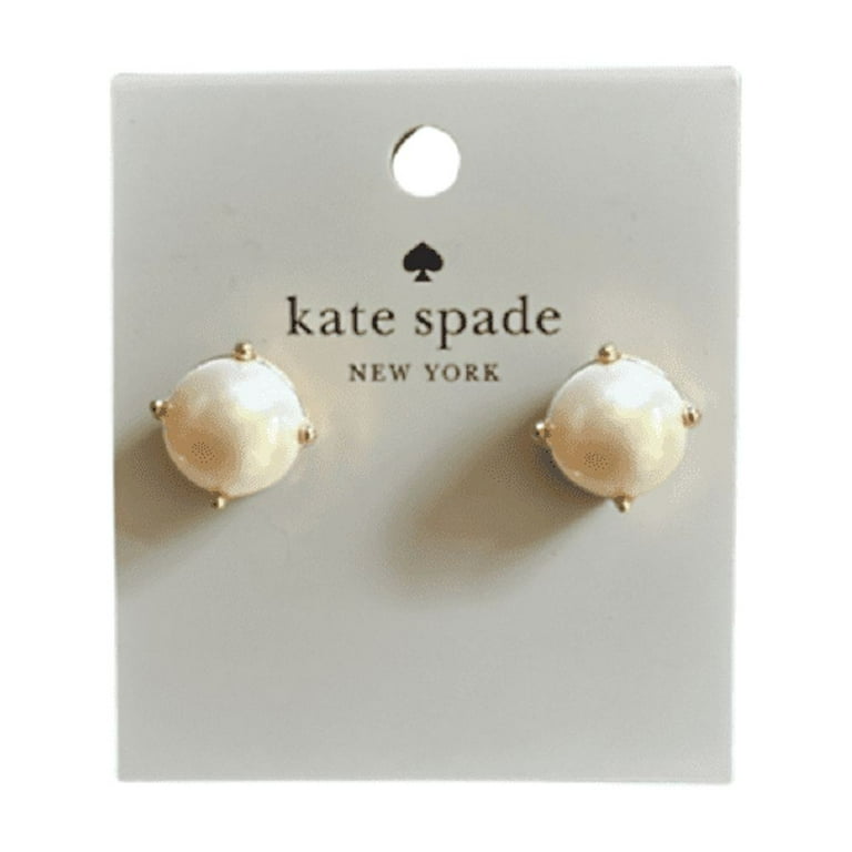 kate spade new york Pearl Power Drop ピアス Kate Spade New York Earrings Pearl Gumdrop Studs Cream