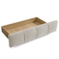 thumbnail image 6 of Miniyam Queen Size Bed with Chenille Upholstery, Storage Drawers for Adult, Beige, 6 of 7