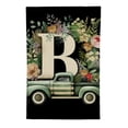 thumbnail image 2 of PHYHOO Letter B Garden Flag Double Sided Outside, Truck Buffalo Plaid Garden Flag Family Last Name Yard Flags Small Burlap Garden Flag Vertical Farmhouse Yard Outdoor Decorations White, 2 of 6