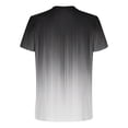 thumbnail image 5 of Qertyioot T-shirt à Manches Courtes Imprimé pour Hommes Col Rond Mode Décontractée Manches Courtes Liquidation, 5 of 5
