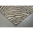 thumbnail image 3 of Liora Manne Ravella Zebra Area Rug Black Indoor Outdoor Water Fade Resistant 5x8, 3 of 3