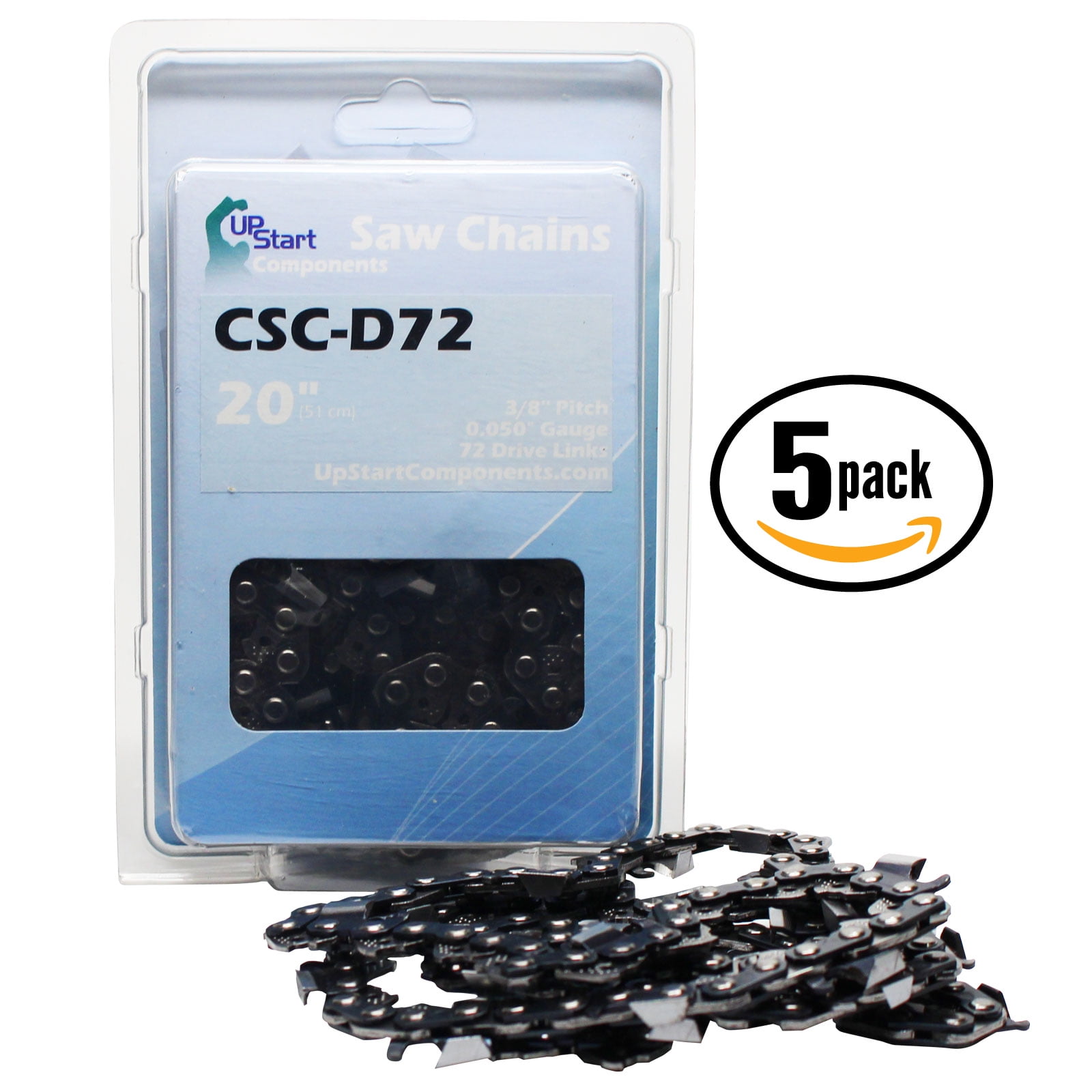 5 Pack 20 Full Chisel Saw Chain For Husqvarna 562 Xp Chainsaws 20