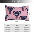 thumbnail image 4 of Harley Quinn Symbol Pillowcase Cushion Pillow Covers With Hidden Zipper Pillow Case Decor For Bed Dorm Sofa Couch Car 16"x24", 4 of 8