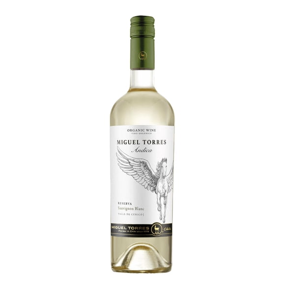 Pack de 4 Vino Blanco Andica Torres Órganico Sauv Blanc 750 ml