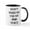 White/Black Inside, variant on CafePress - Don't Make Me Use My Phd Voice - 11 oz Ceramic Mug - Novelty Coffee Tea Cup