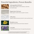 thumbnail image 3 of Stonehenge Health Dynamic Calm - 600mg KSM-66 Ashwagandha with L-theanine, Rhodiola Rosea, Holy Basil, and Magnesium Glycinate, Daily Stress and Mood Support, Non-GMO, 60 Vegetarian Capsules, 3 of 7