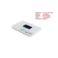 thumbnail image 2 of NewlineNY Smallest Step On Super Mini Travel Bathroom Scale, SBB0638SM-WH Off White by NewlineNY, 2 of 9