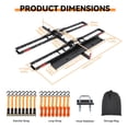 thumbnail image 7 of Double Motorcycle Bike Hitch Carrier with Loading Ramp, Heavy-Duty Hauler and Platform for Motorcycles, 600 Lbs Capacity, 7 of 7