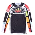 thumbnail image 1 of Moto Jersey Troy Lee Designs SE Pro Wavez Black/Multi XXL, 1 of 9