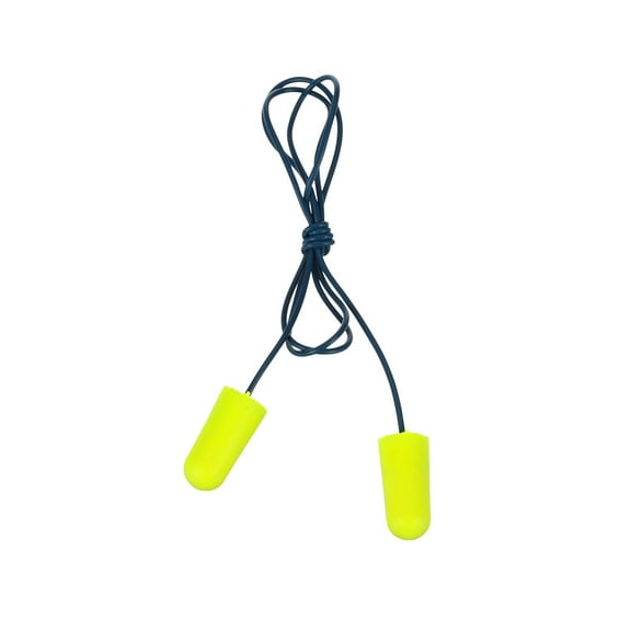 3M? E-A-Rsoft? Earplugs 311-4106, Metal Detectable, Corded, Poly Bag, Regular Size