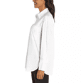 thumbnail image 3 of Banana Republic Women's Long Sleeve Button Down Shirt White Small, 3 of 3