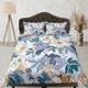 thumbnail image 1 of Funda de Doona Azul Peonía, Colcha Floral Juego de Cama de Dormitorio Ropa de Cama Individual, 1 of 4