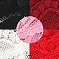 thumbnail image 6 of LIZUOJUN Under $3 Underwear Women Breathable Hipster Cheeky Scalloped Edge Silky Lace Bowknot Hollow Thong Bikini Briefs Multicolour XS,S,M,L, 6 of 8