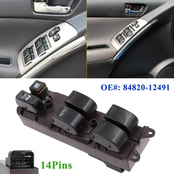 New Front Driver Master Power Window Door Switch For Toyota Corolla 2003-08 HOT