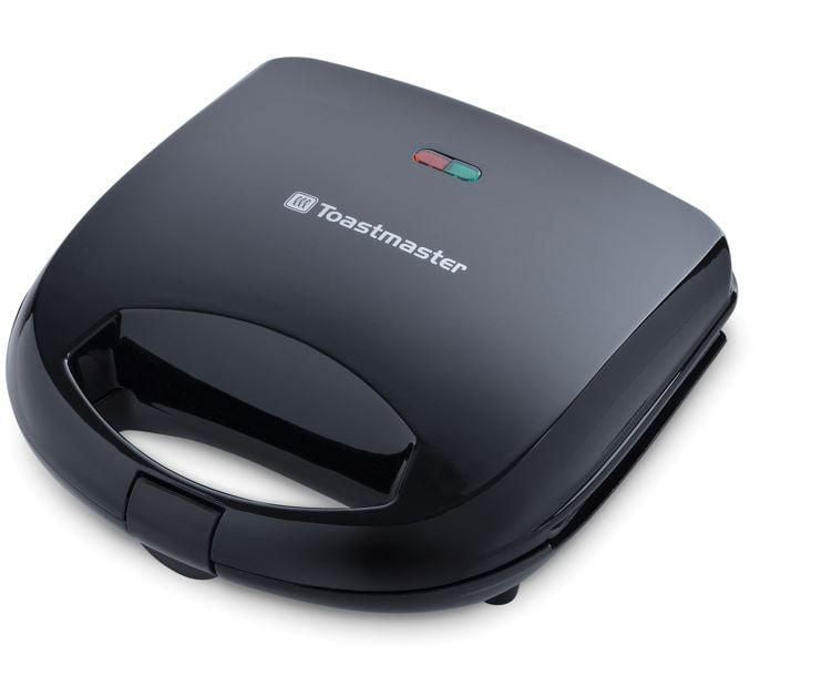 Toastmaster 2 Slice Sandwich Maker, Electric Grilled Cheese Maker, Makes 2 Toasted Sandwich Halves