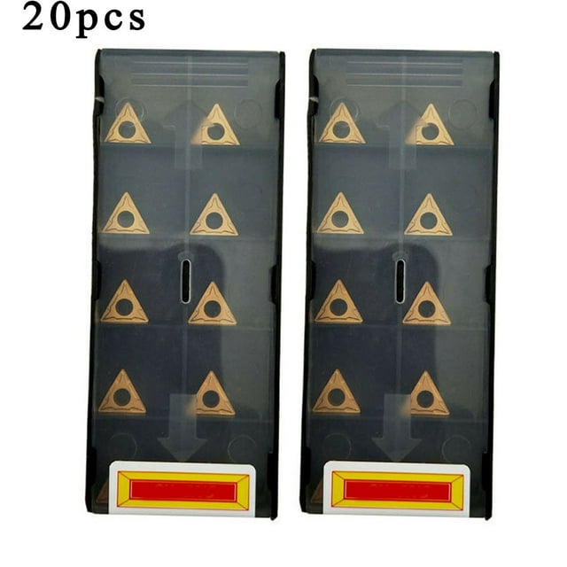 20Pcs Tcmt110204 Tcmt21.51 CNC Lathe Insert Cutting Carbide Turning Tool Insert