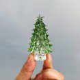 thumbnail image 6 of Gmogad Small Glass Christmas Tree Decorations - Miniature Winter Figurines for DIY Crafts Xmas Tree Holiday Centerpieces Home Party Festive Decor, 6 of 7