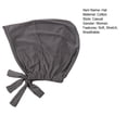 thumbnail image 7 of Women Head Warp Solid Color Elastic Band Anti-slip Breathable One Size Head Protection Ethnic Chemotherapy Patients Hat Headwear, 7 of 7